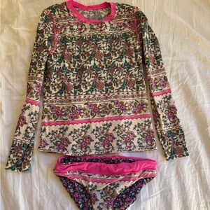 Masaji | Ornamental Vintage Odyssey Girls Rashguard Set